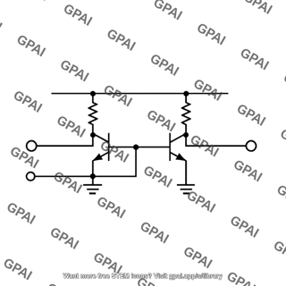 Open loop amplifier internal subcircuit