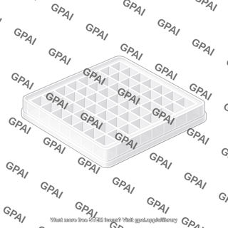 Q tray 6x8 grid