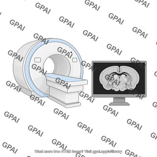 Mri machine brain scan