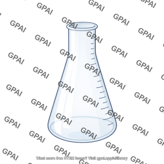 Erlenmeyer flask empty