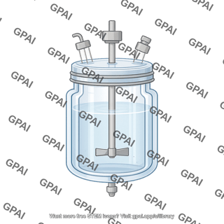 Glass reactor large