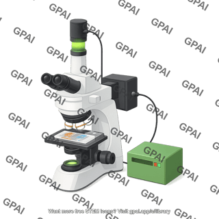 Fluorescence microscope with microfluidic slide 2