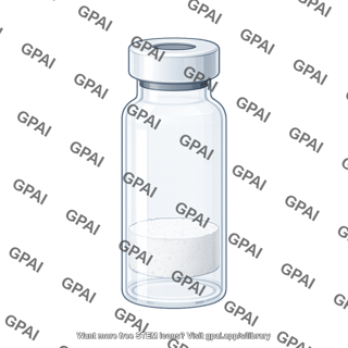 Lyophyilisation vial 10ml post lyophilisation