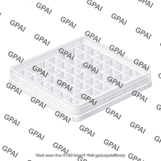 Q tray 6x8 grid 61