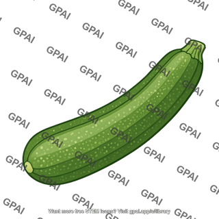 Zucchini cucurbita pepo var cylindrica