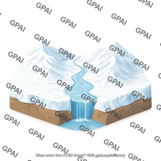 Glacier landscape 772