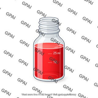 Laboratory bottle 25 ml