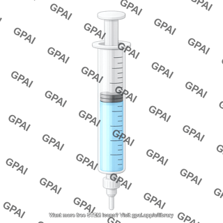 Luer lock syringe full graduated barrel 436