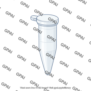 Eppendorf tube 1.5 ml 3 4 view closed