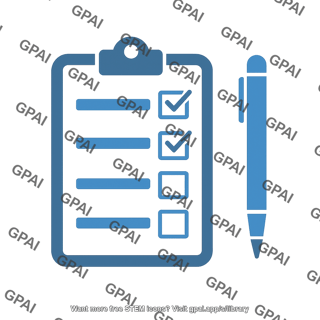 Clipboard with checklist symbol