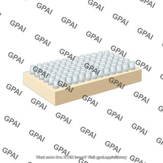 Vial rack for hte kit 96 well