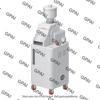 Rice cake popping machine popping head closed 01