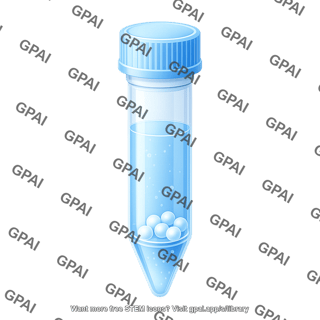 Microtube 15 ml with liquid lysing beads and cap