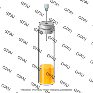 Anaerobic culture tube hungate type flat bottom 524