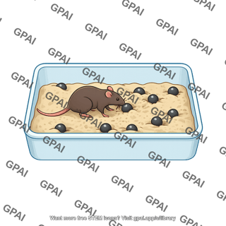 Mouse marble burying test