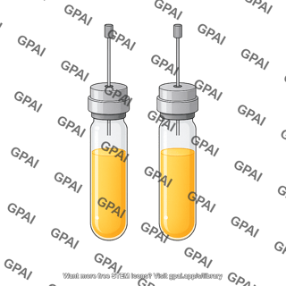 Anaerobic culture tube hungate type 3 4 liquid round bottom capped 2