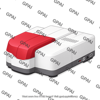 Dual beam spectrophotometer specord plus 638
