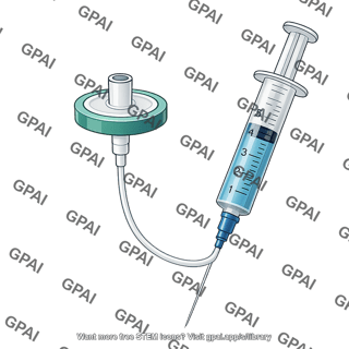 Syringe filter schematic