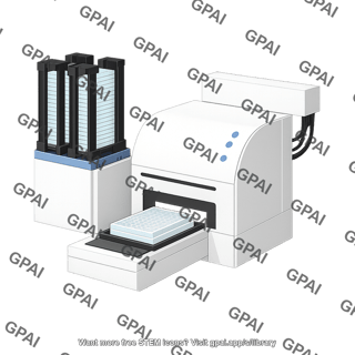 Microplate stacker envision xcite with plates