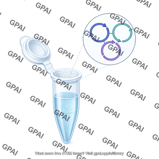 Eppendorf tube with liquid open plasmid callout