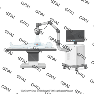 Histotripsy platform edison with therapy head and patient