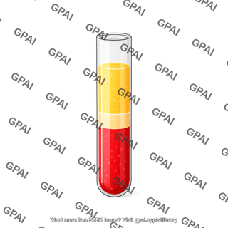 Blood vial plasma full