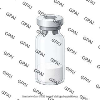 Lyophilization vial 10 ml post lyophilisation