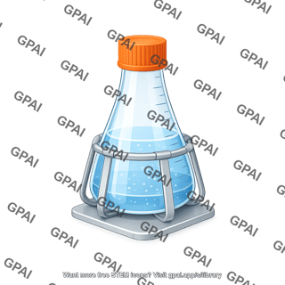 Shaker flask in rack