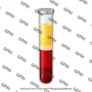 Blood vial centrifuged 3