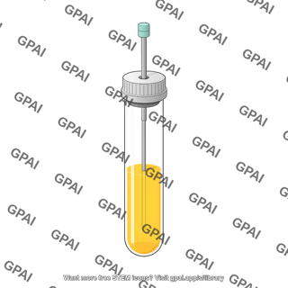 Anaerobic culture tube hungate type 3 4 liquid round bottom
