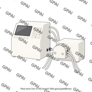 Peristaltic pump console tff system