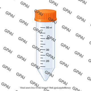 Screw cap 50 ml falcon tube schematic