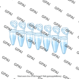 Pcr tube strip 8 strip full liquid