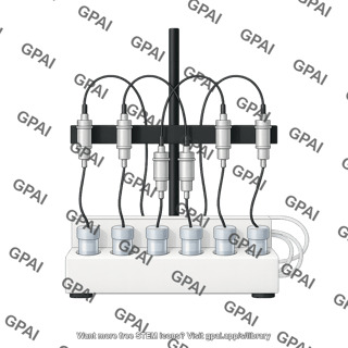 Permeability testing system microflux idle position