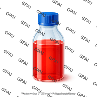 Bottle medium size full liquid