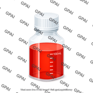 Media bottle 100ml full liquid
