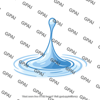 Liquid splash symbol