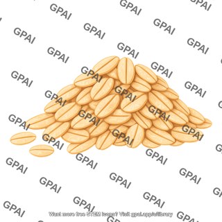 Oat pile