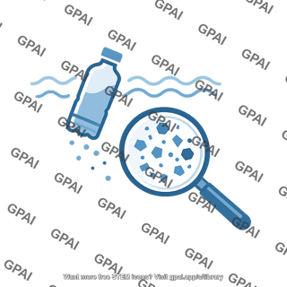 Microplastics symbol
