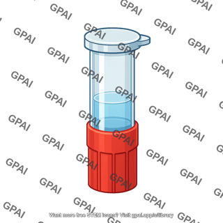 Sample injection vial filmarray with liquid closed