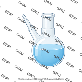 Schlenk flask full liquid