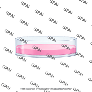 Glass bottom dish lateral small