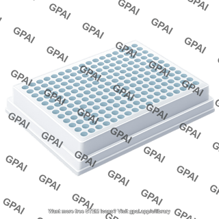 Well plate 384 wells 3d 1