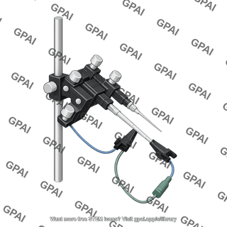Micromanipulator with wires and clips