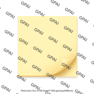 Sticky note