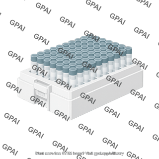 Latch rack 96 screw top tubes