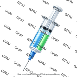 Syringe prefilled dual chamber full liquid editable needle