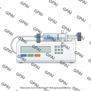Syringe pump schematic front