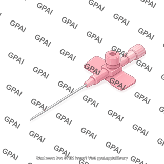 Peripheral venous catheter catheter only
