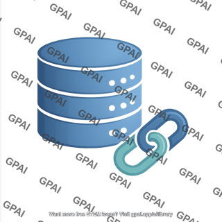 Linked database symbol 1